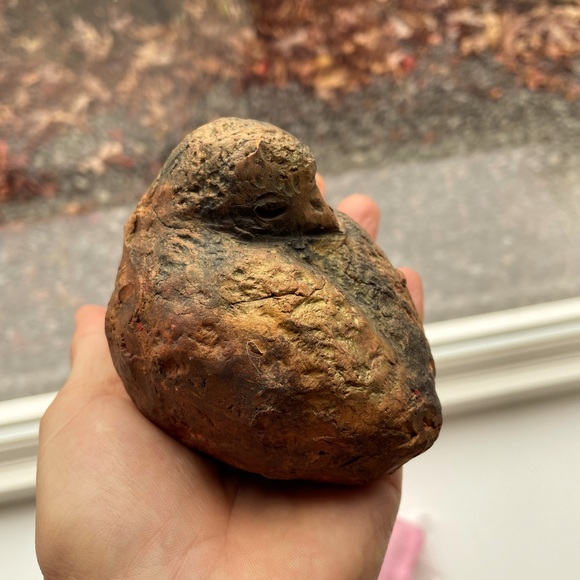 🎁 🐦 lovely Handmade clay bird artisan - Picture 1 of 6